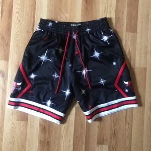 Mitchell and Ness Chicago Bulls Air Brush shorts